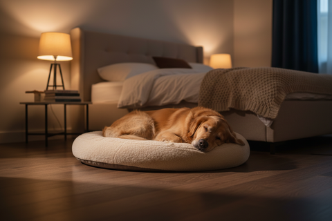 Where Your Dog Sleeps Impacts How They Age