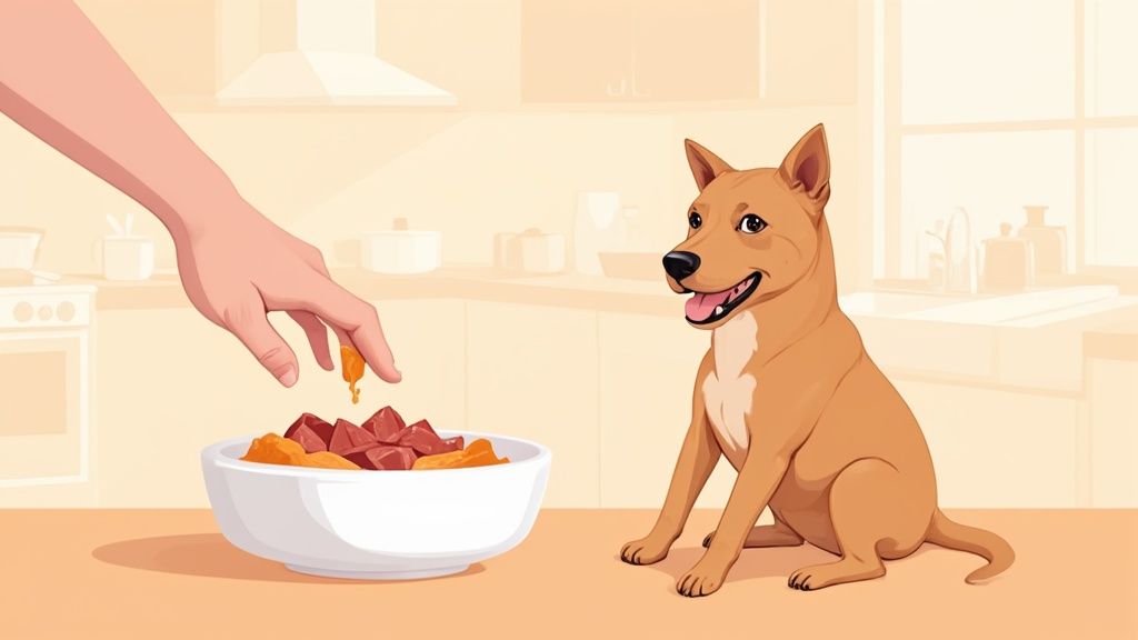 What to Feed a Dog to Gain Weight Safely