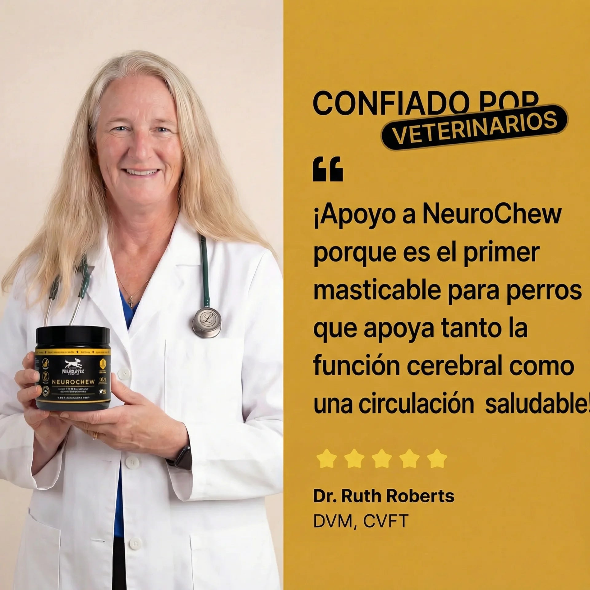 Aprobado por Veterinarios